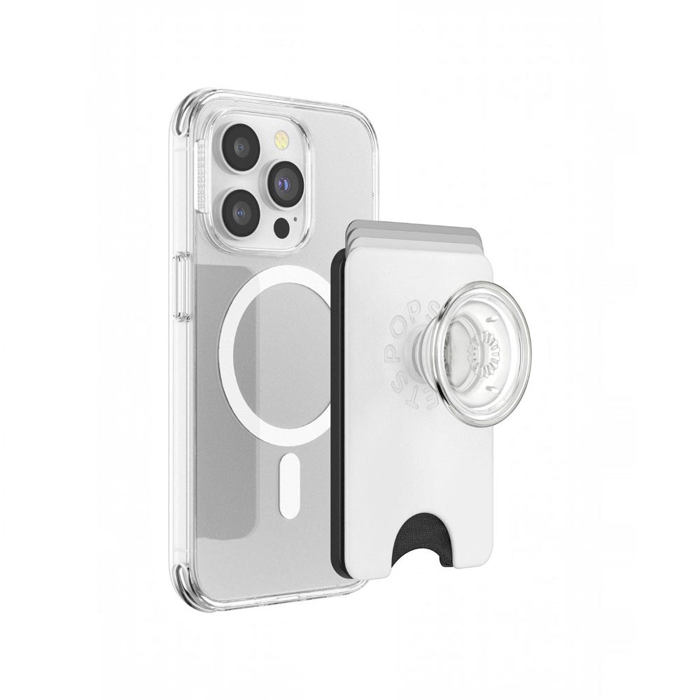 POPSOCKETS PopWallet MagSafe Korthållare - Vit