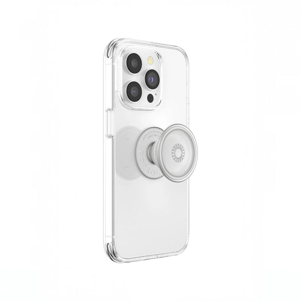 PopSockets PopGrip Avtagbart Grepp med Stativfunktion - Plant Faded Stone