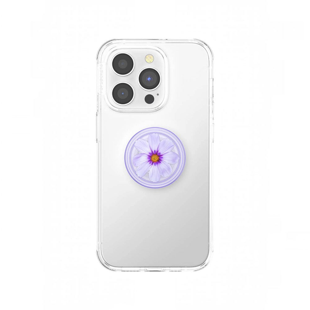 PopSockets PopGrip Avtagbart Grepp med Stativfunktion - Plant Purple Cosmo