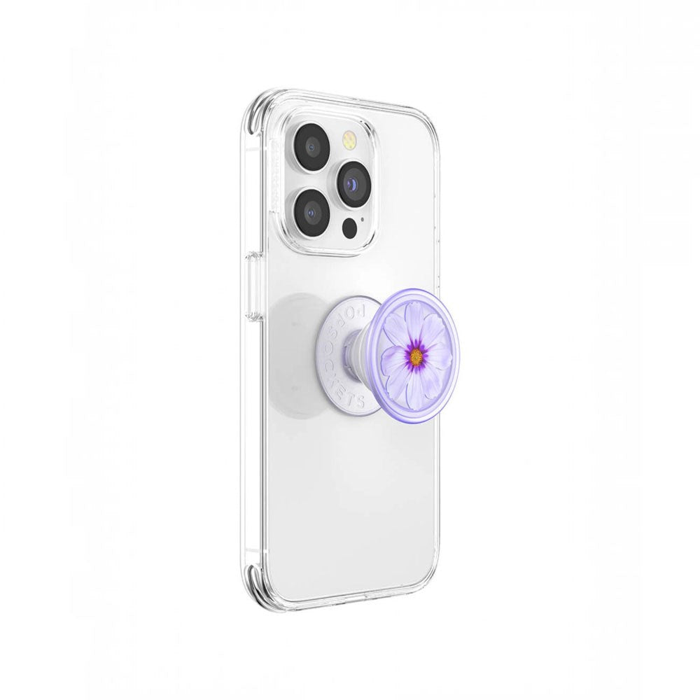 PopSockets PopGrip Avtagbart Grepp med Stativfunktion - Plant Purple Cosmo