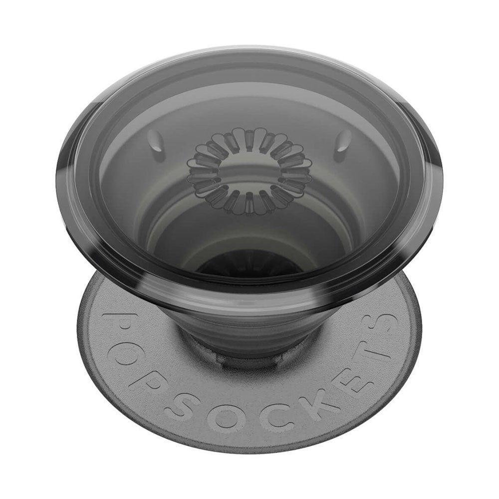 PopSockets PopGrip Avtagbart Grepp med Stativfunktion - Transluscent Black