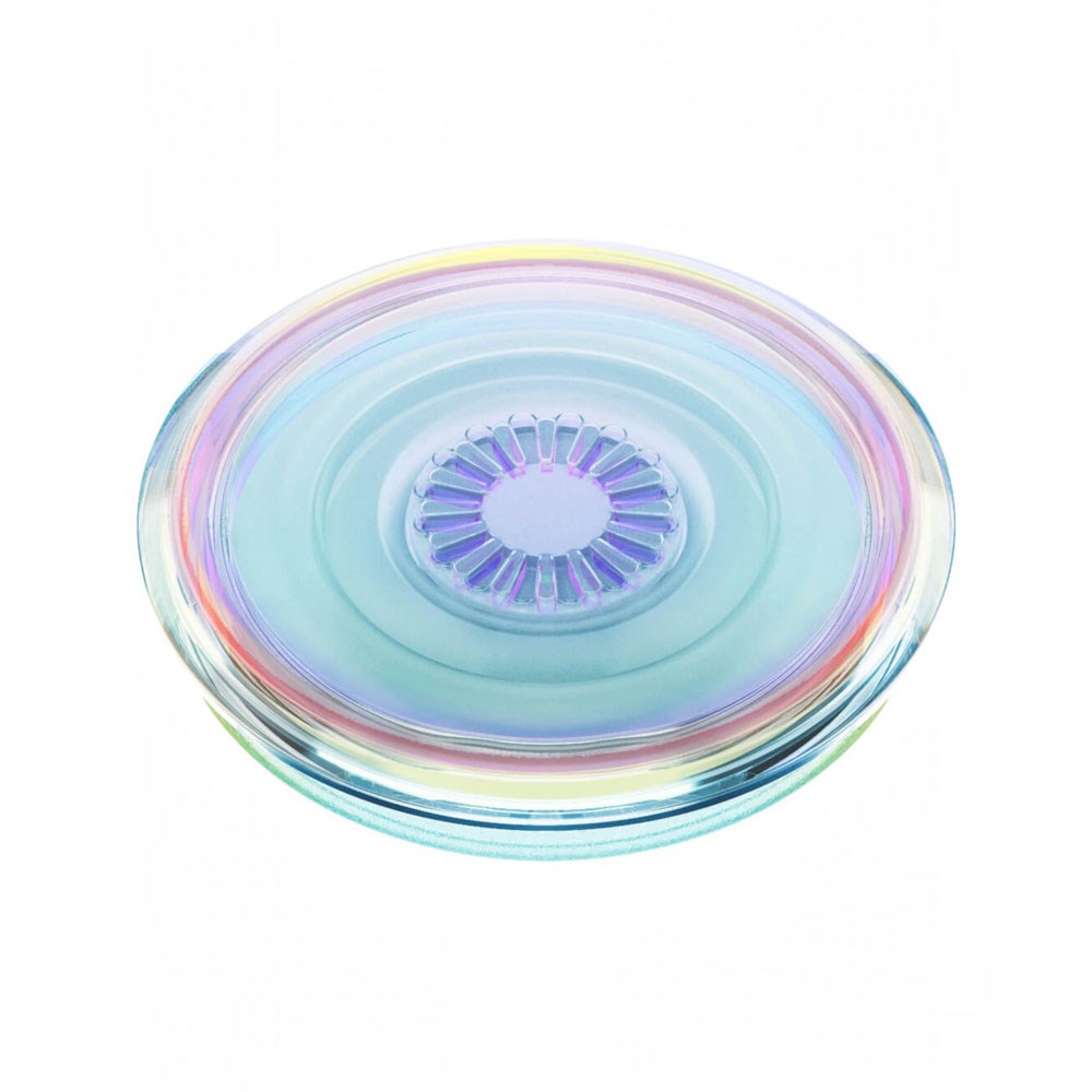 PopSockets PopGrip Avtagbart Grepp med Stativfunktion - Clear Iridescent