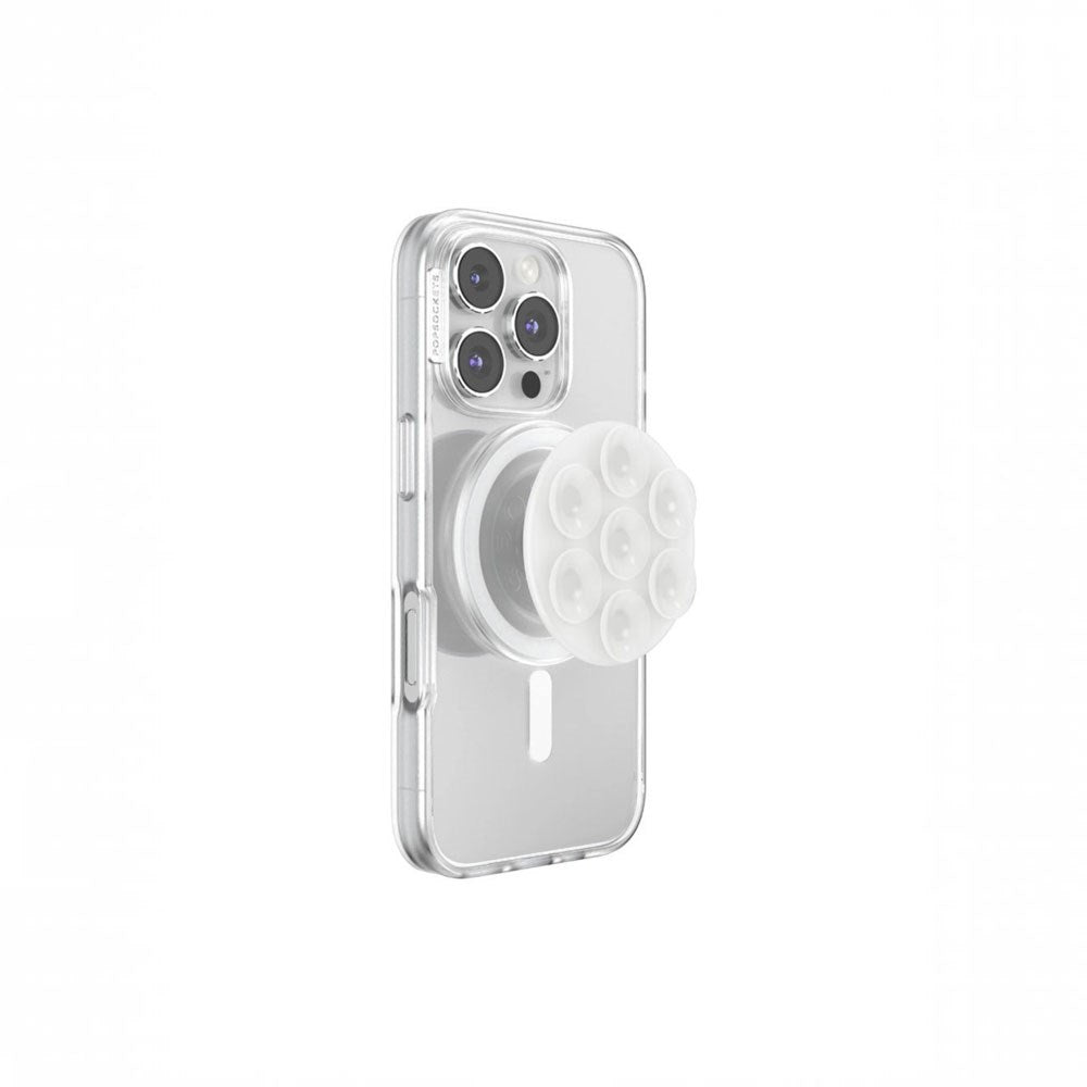 POPSOCKETS Suck-Up Grip - MagSafe Kompatibel - Transparent