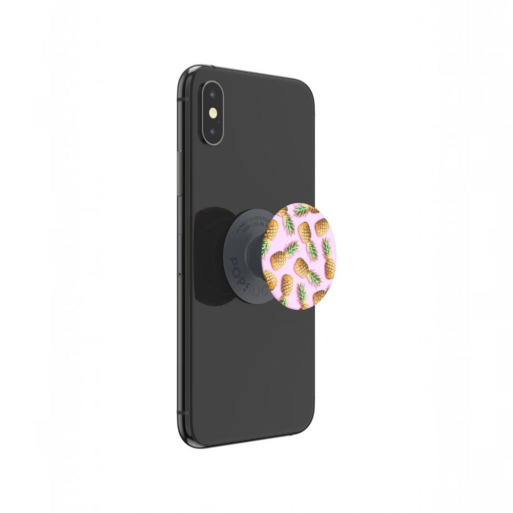 POPSOCKETS Basic Grip med Stativfunktion - Pineapple Palooza