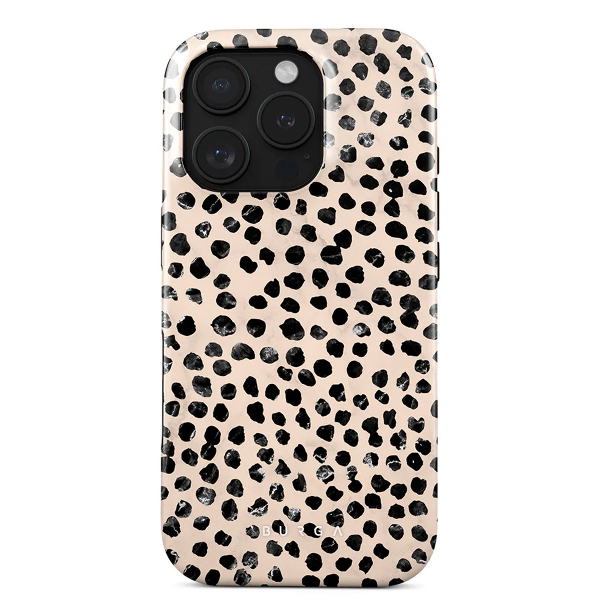 iPhone 16 Pro Burga Tough Fashion Skal - MagSafe Kompatibel - Almond Latte