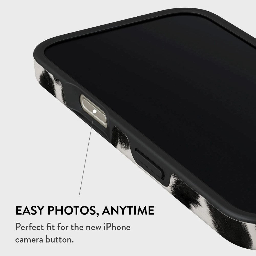 iPhone 16 Pro Burga Tough Fashion Skal - MagSafe Kompatibel - Achromatic