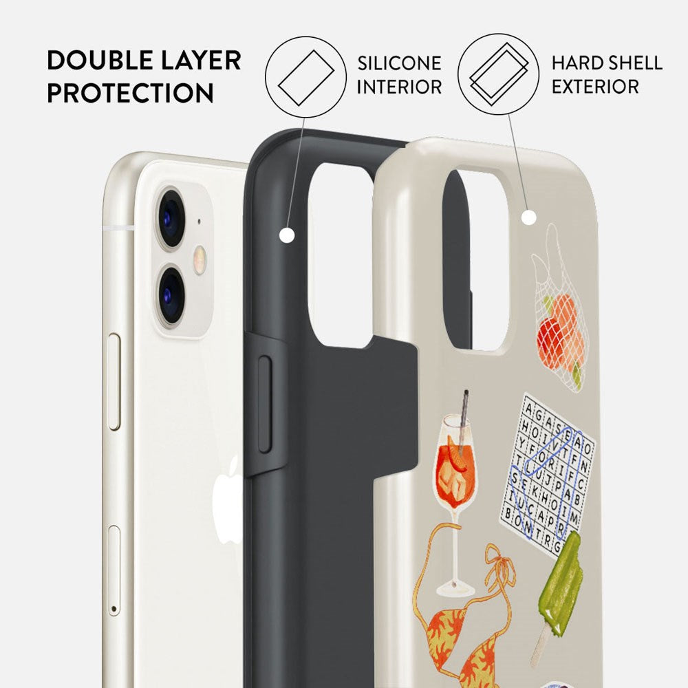 iPhone 11 Burga Tough Fashion Skal - Seaside Muse