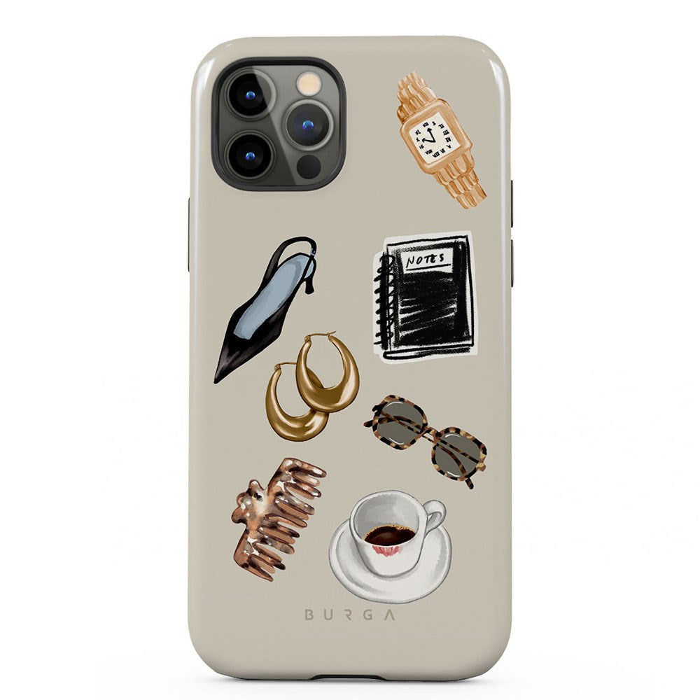 iPhone 12 / 12 Pro Burga Tough Fashion Skal - Boss Babe