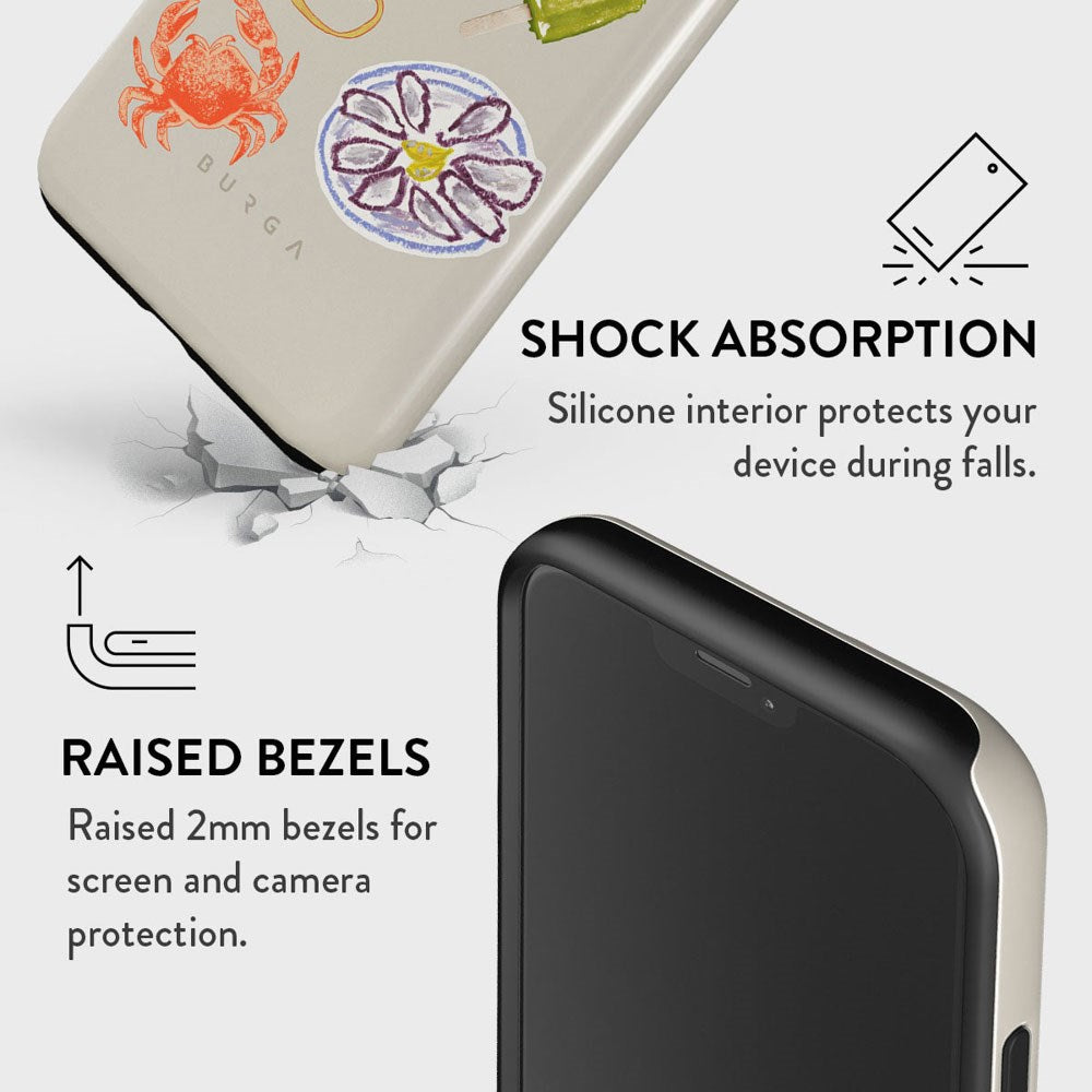 iPhone 12 / 12 Pro Burga Tough Fashion Skal - Seaside Muse