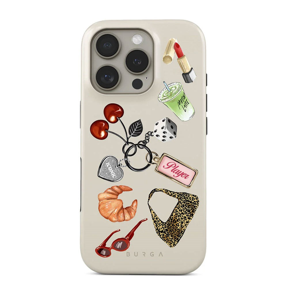 iPhone 16 Pro Burga Tough Fashion Skal - It Girl