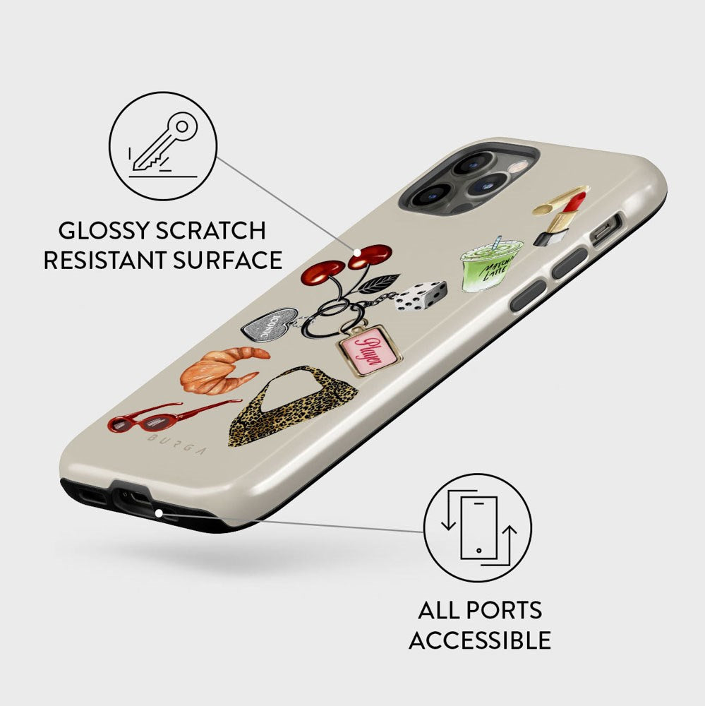 iPhone 12 / 12 Pro Burga Tough Fashion Skal - It Girl
