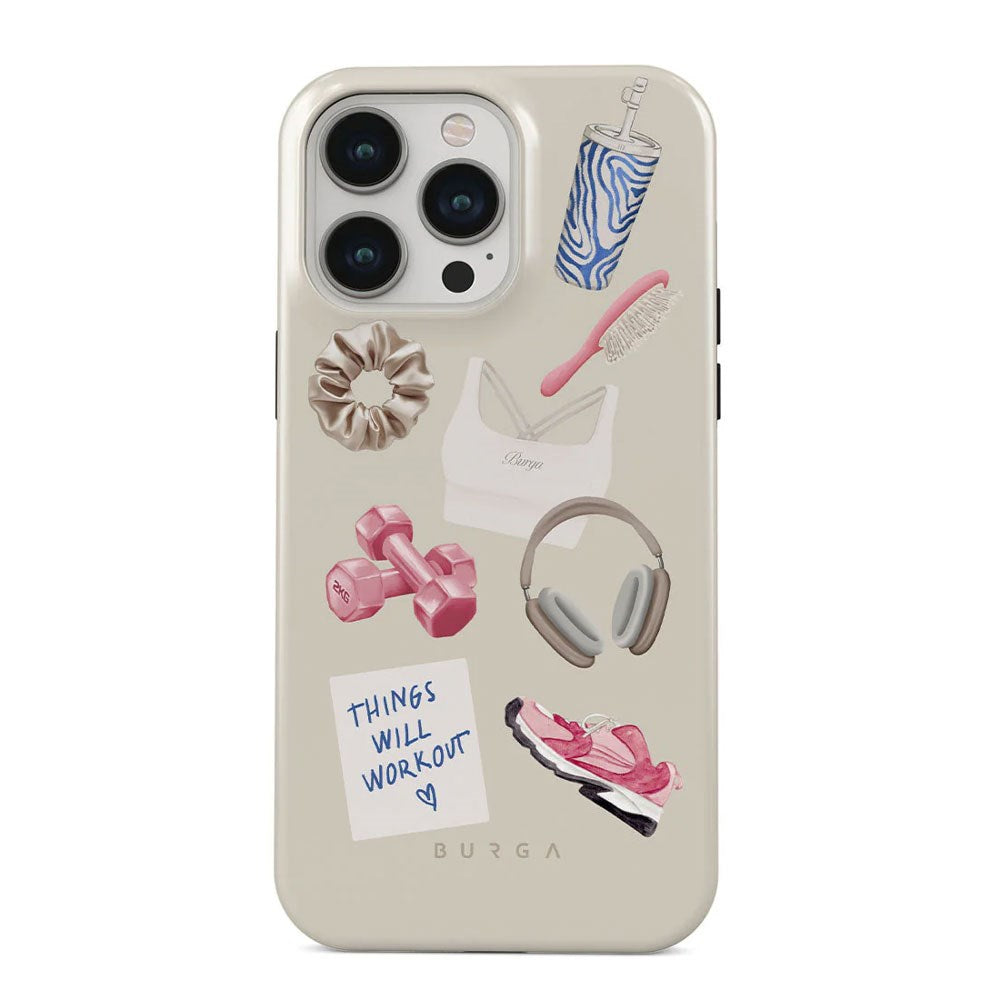 iPhone 14 Pro Burga Tough Fashion Skal - 5AM Club