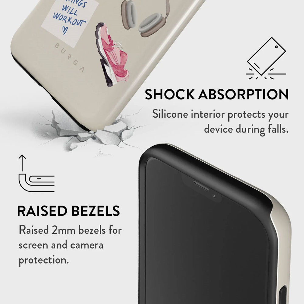 iPhone 12 / 12 Pro Burga Tough Fashion Skal - 5AM Club