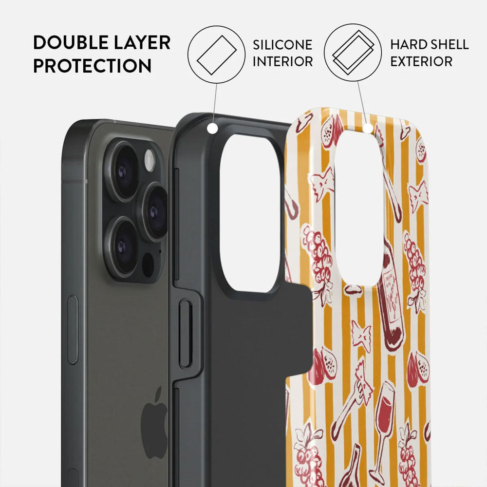 iPhone 15 Pro Burga Tough Fashion Skal - Buona Sera