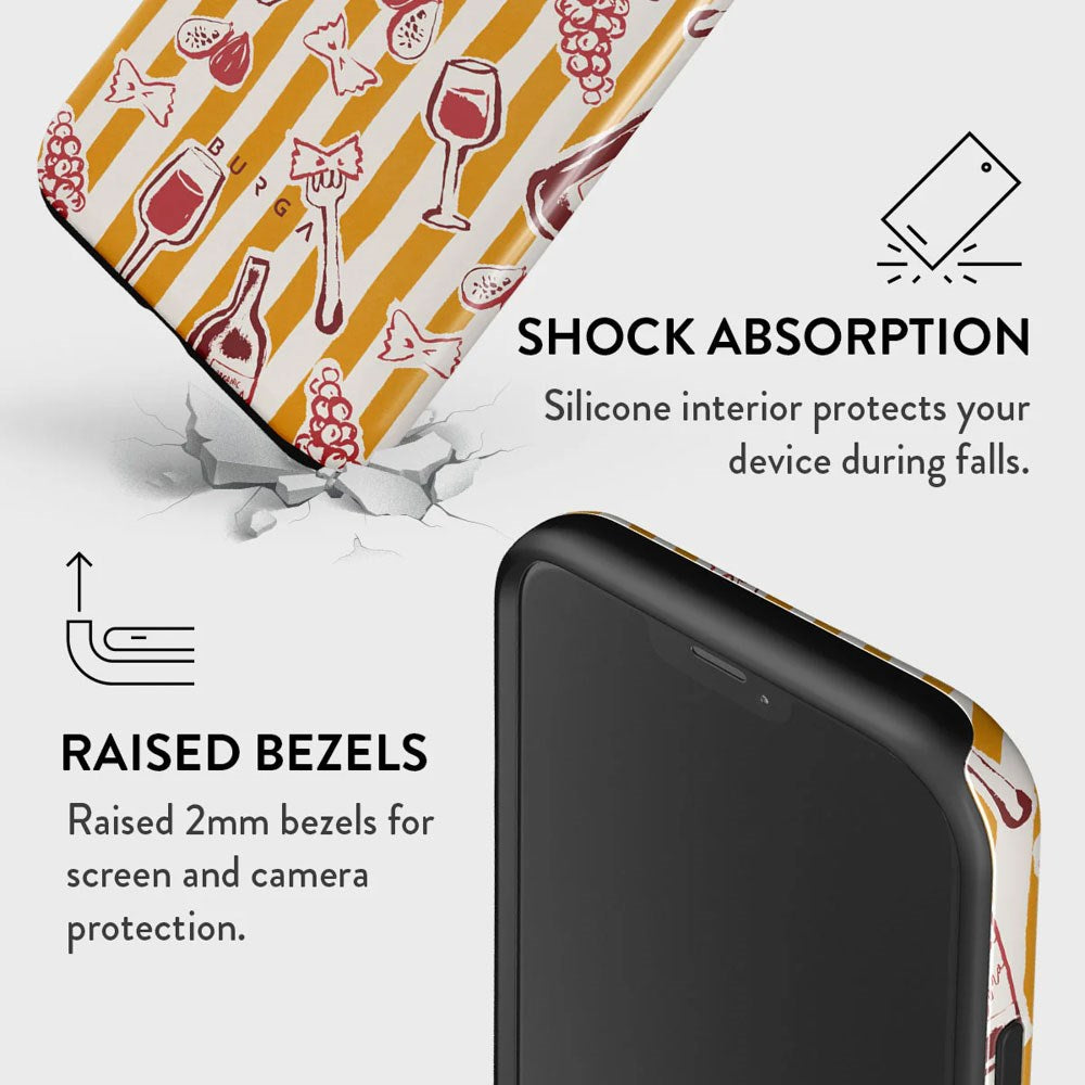 iPhone 12 / 12 Pro Burga Tough Fashion Skal - Buona Sera