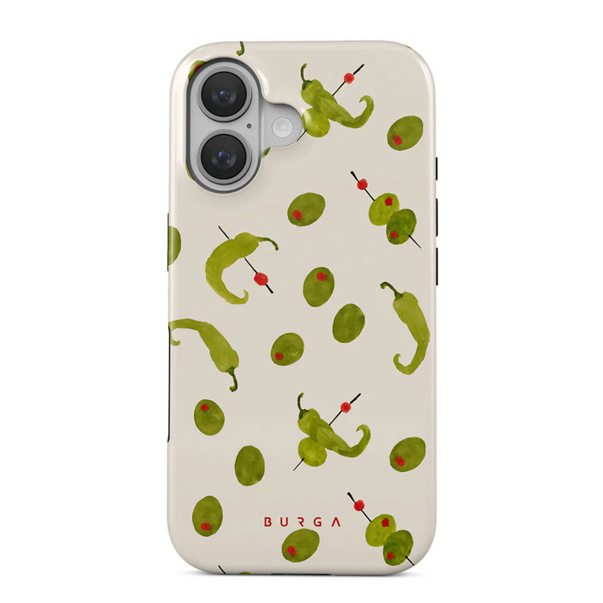 iPhone 16 Burga Tough Fashion Skal - MagSafe Kompatibel - Aperitivo