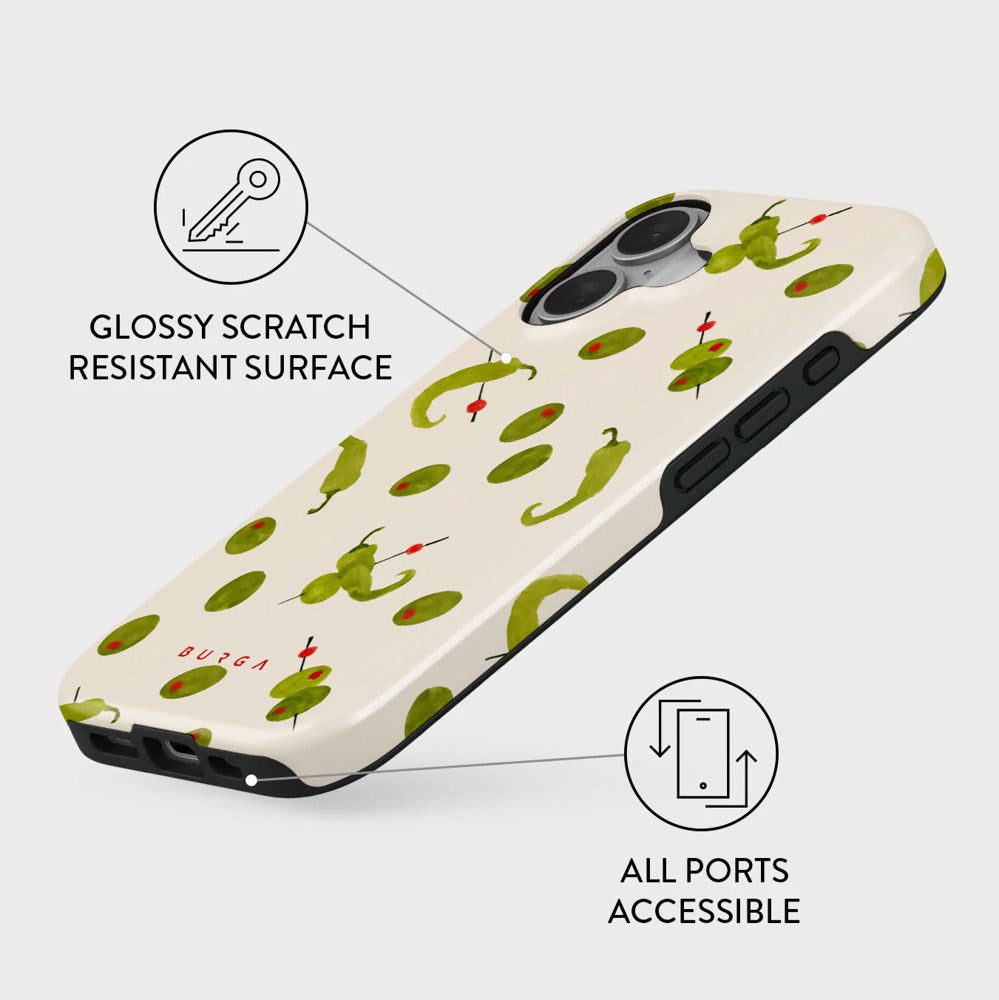 iPhone 16 Burga Tough Fashion Skal - Aperitivo