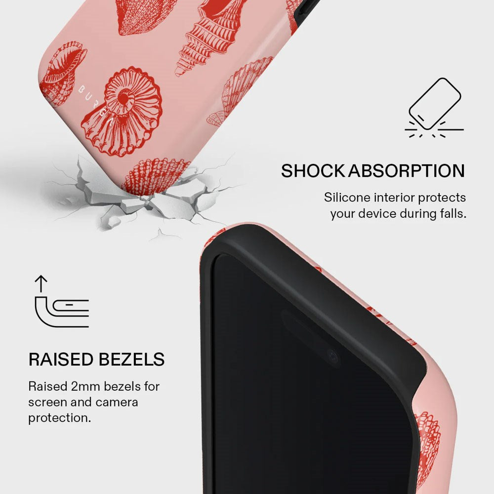 iPhone 17 Burga Tough Fashion Skal - MagSafe Kompatibel - Coastal Treasure