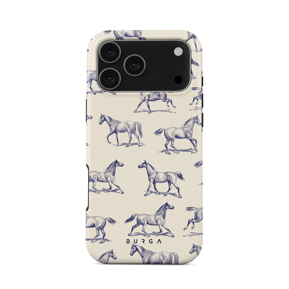 iPhone 17 Pro Max Burga Tough Fashion Skal - MagSafe Kompatibel - Derby Race