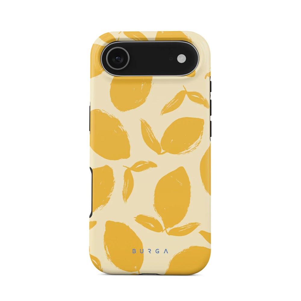 iPhone Air Burga Tough Fashion Skal - MagSafe Kompatibel - Lemon Tart
