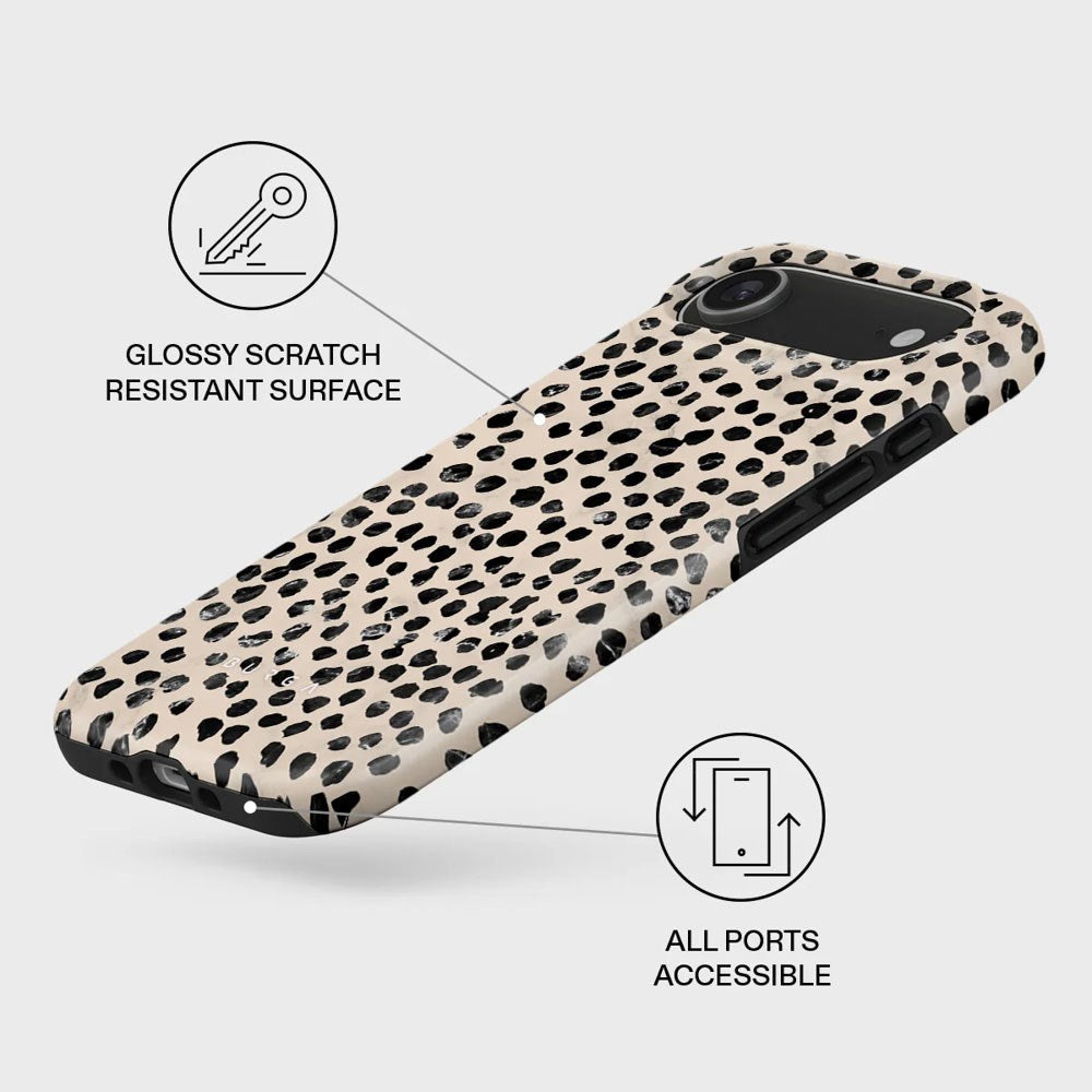 iPhone Air Burga Tough Fashion Skal - MagSafe Kompatibel - Almond Latte