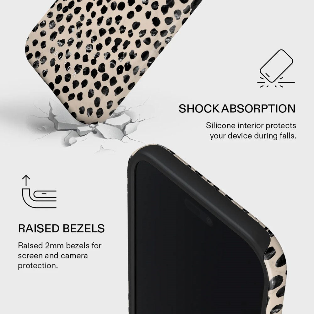 iPhone Air Burga Tough Fashion Skal - MagSafe Kompatibel - Almond Latte