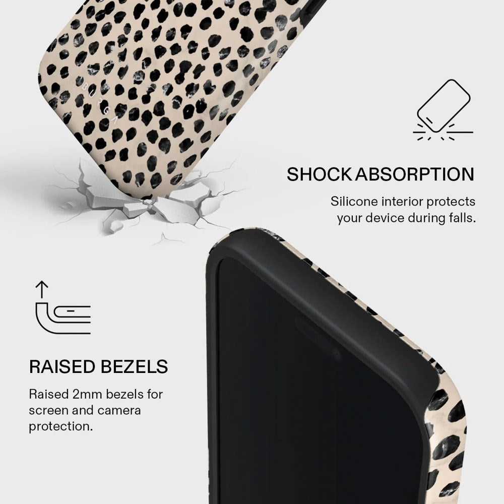 iPhone 17 Pro Max Burga Tough Fashion Skal - MagSafe Kompatibel - Almond Latte