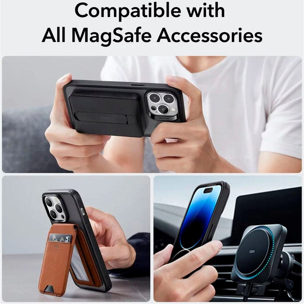 ESR iPhone 14 Pro Classic Hybrid Skal - MagSafe Kompatibel - Matt Svart