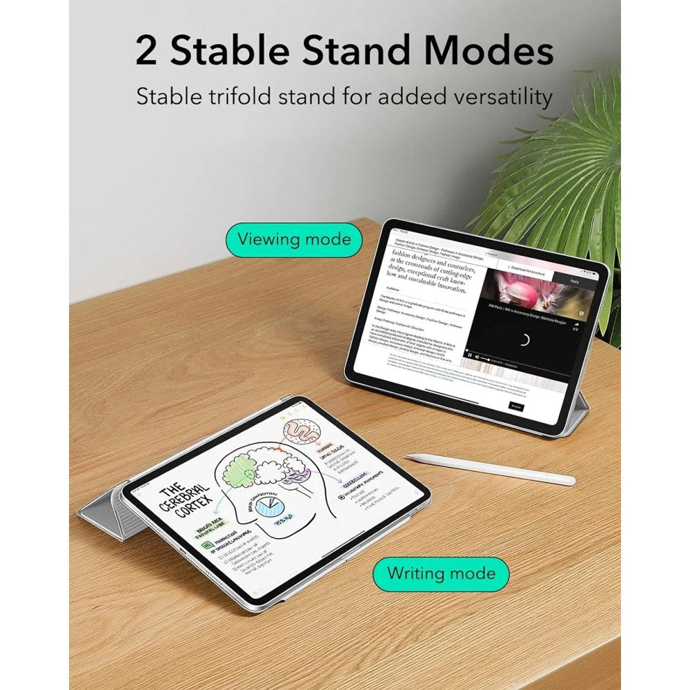 ESR iPad Pro 11" (2025 / 2024) Rebound Magnetic Fodral - Grå