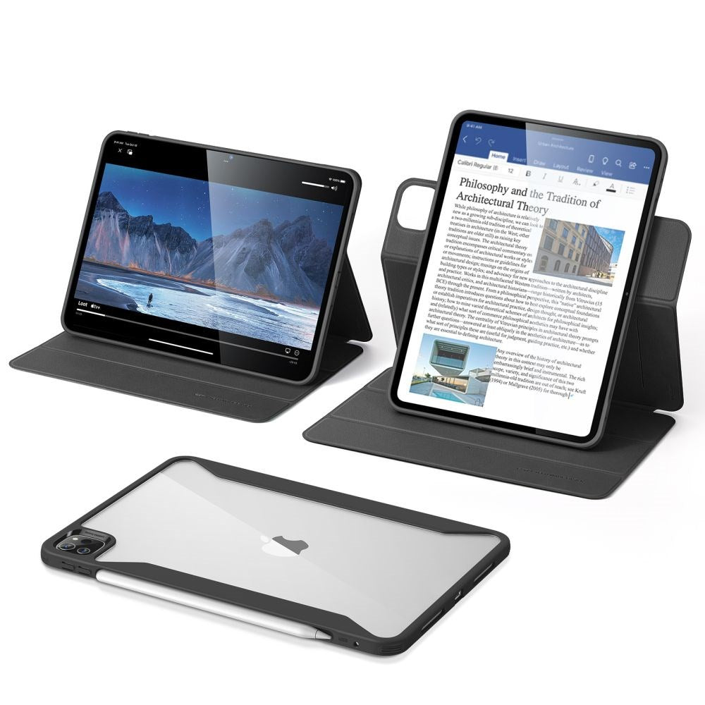 iPad Pro 11" (2025 / 2024) ESR Rebound Hybrid Fodral - Svart