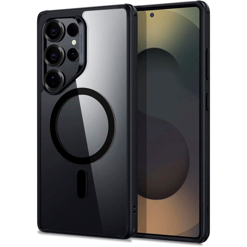 ESR Samsung Galaxy S25 Ultra Classic Hybrid Skal - MagSafe Kompatibel - Genomskinlig / Svart