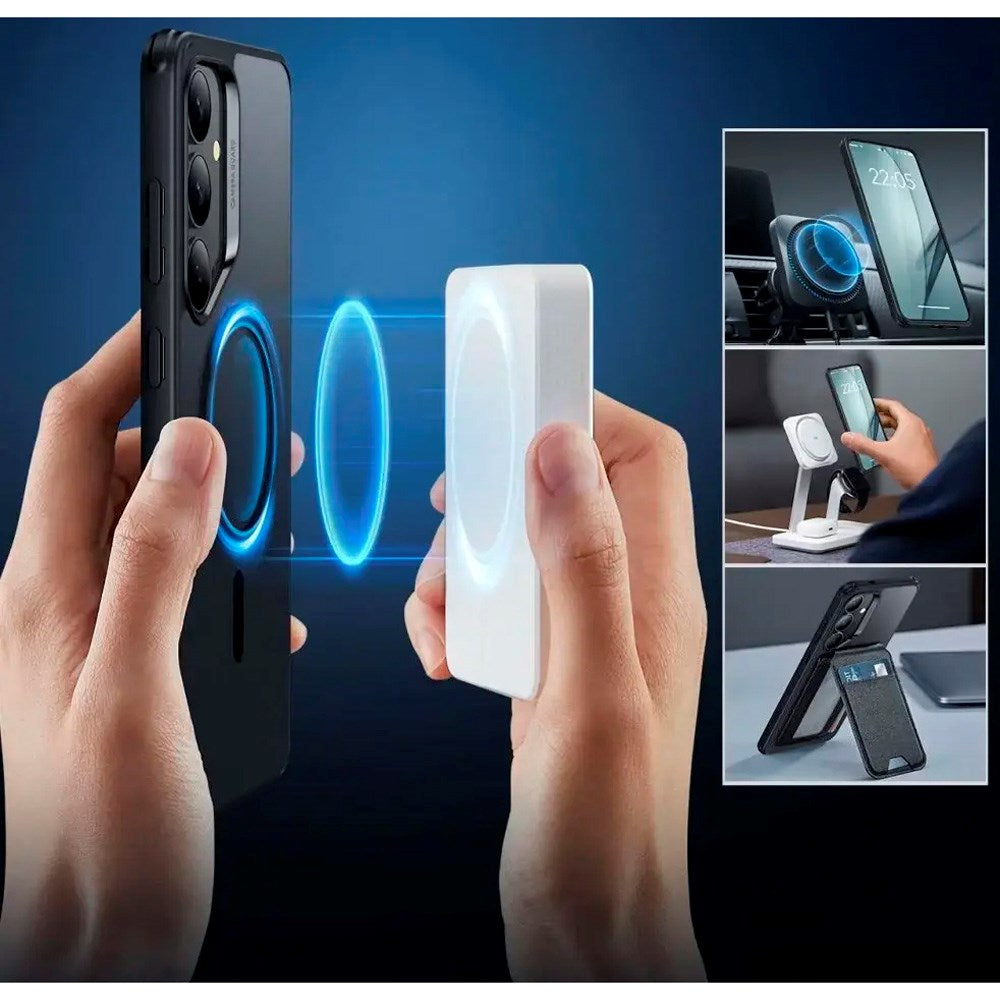 ESR Samsung Galaxy S25+ (Plus) Classic Hybrid Skal - MagSafe Kompatibel - Matt Svart