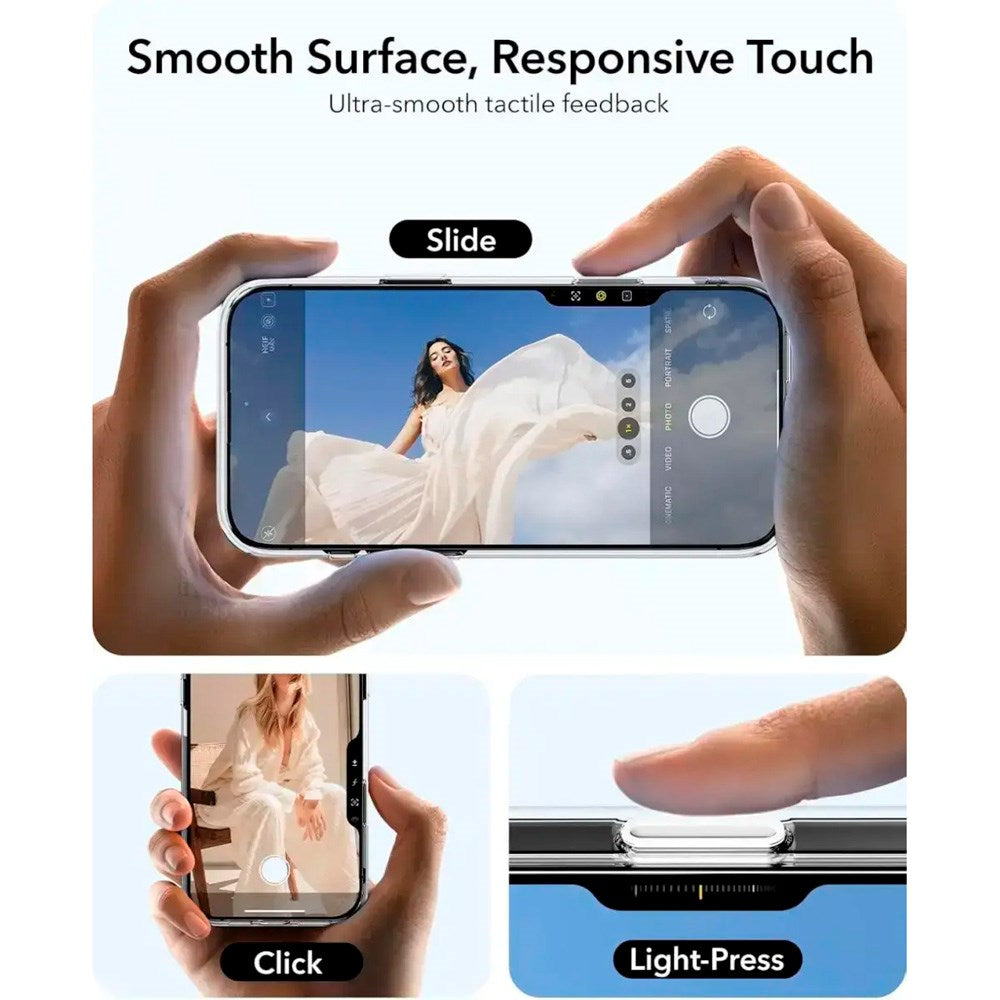 ESR iPhone 16 Pro Max Classic Hybrid Skal m. Kickstand - MagSafe Kompatibel - Matt Svart