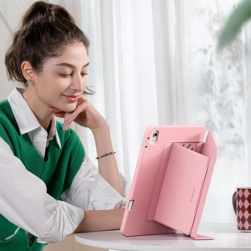 iPad 11" (2025) / 10.9" (2024/2022) ESR Flip Hybrid Fodral - Rosa