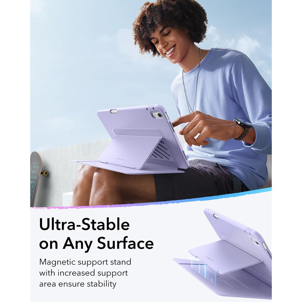 iPad Air 13" (2025 / 2024) ESR Hybrid Fodral - Lila