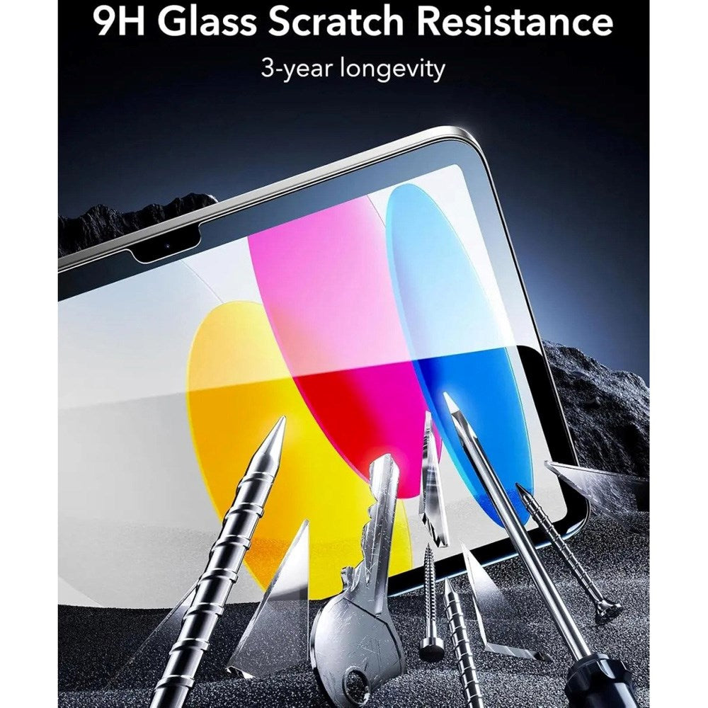 iPad 11" (2025) / 10.9" (2024/2022) ESR Härdat Skärmskydd med Monteringslåda - 2 st. - Transparent