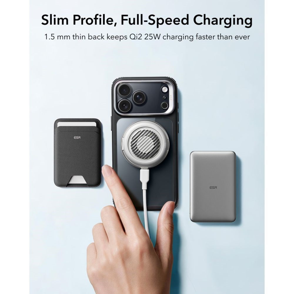 iPhone 18 Pro / 17 Pro ESR Classic Hybrid Kickstand Skal - MagSafe Kompatibel - Svart