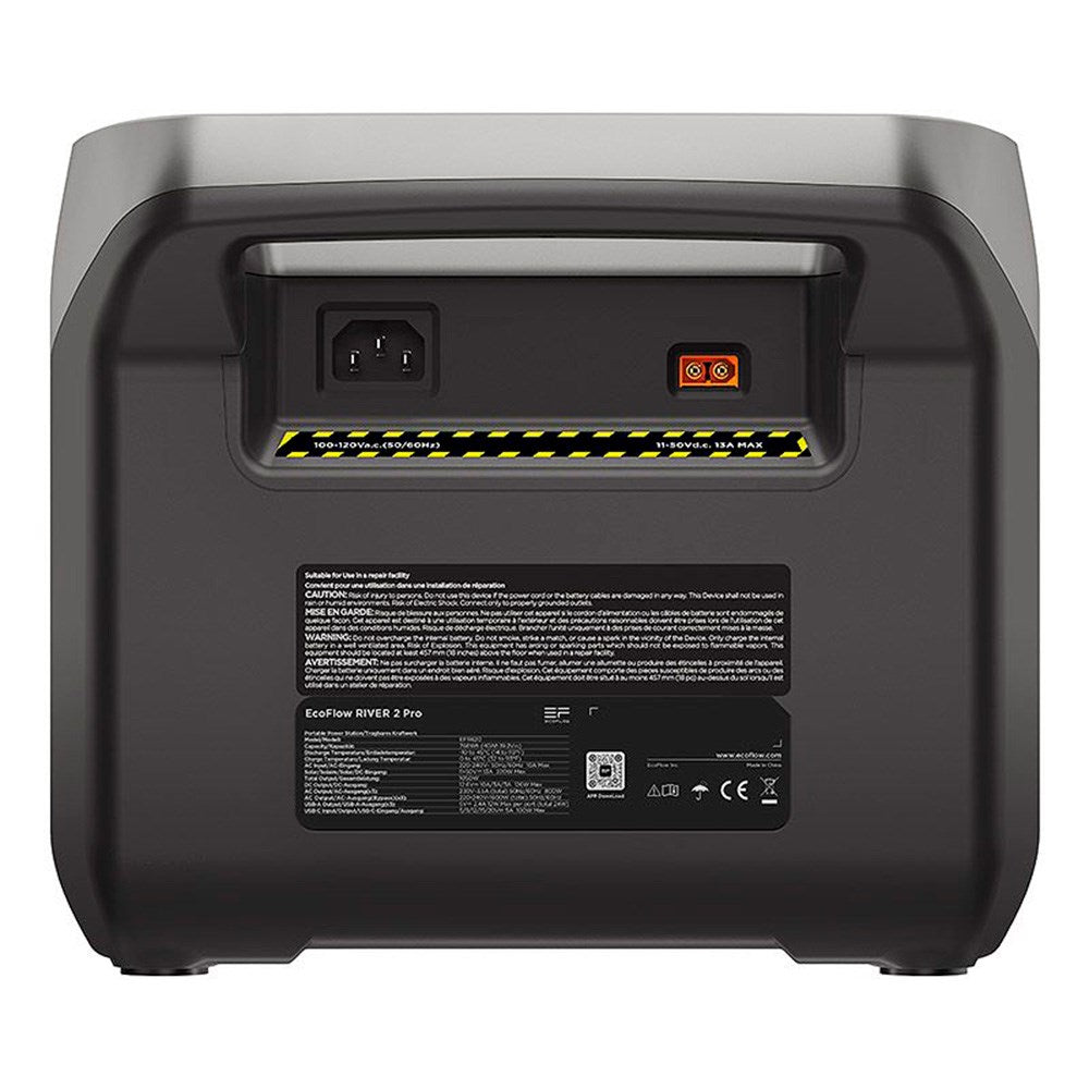 Ecoflow River 2 Pro 800W Strömstation 768 Wh - Grå