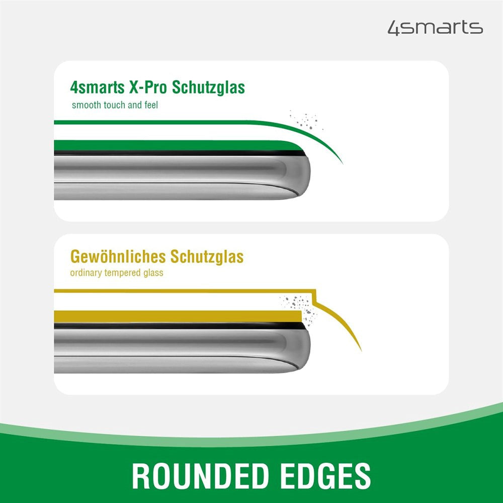 iPhone 16e / 14 / 13 / 13 Pro 4smarts Second Glass Skärmskydd - Transparent