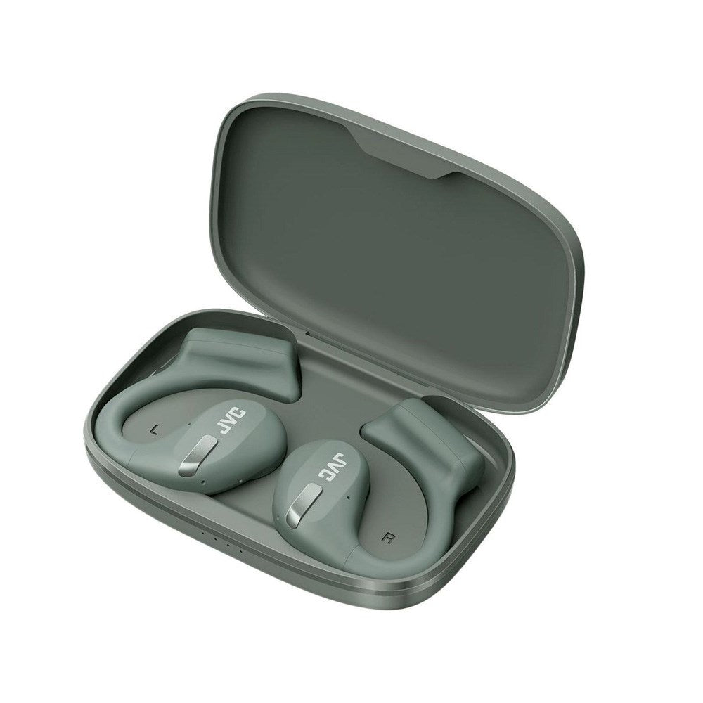 JVC Nearphones HA-NP50T True Wireless Open-Ear Headset - Grön