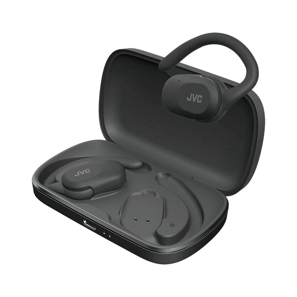 JVC Nearphones HA-NP40T True Wireless Open-Ear Hörlurar - Svart