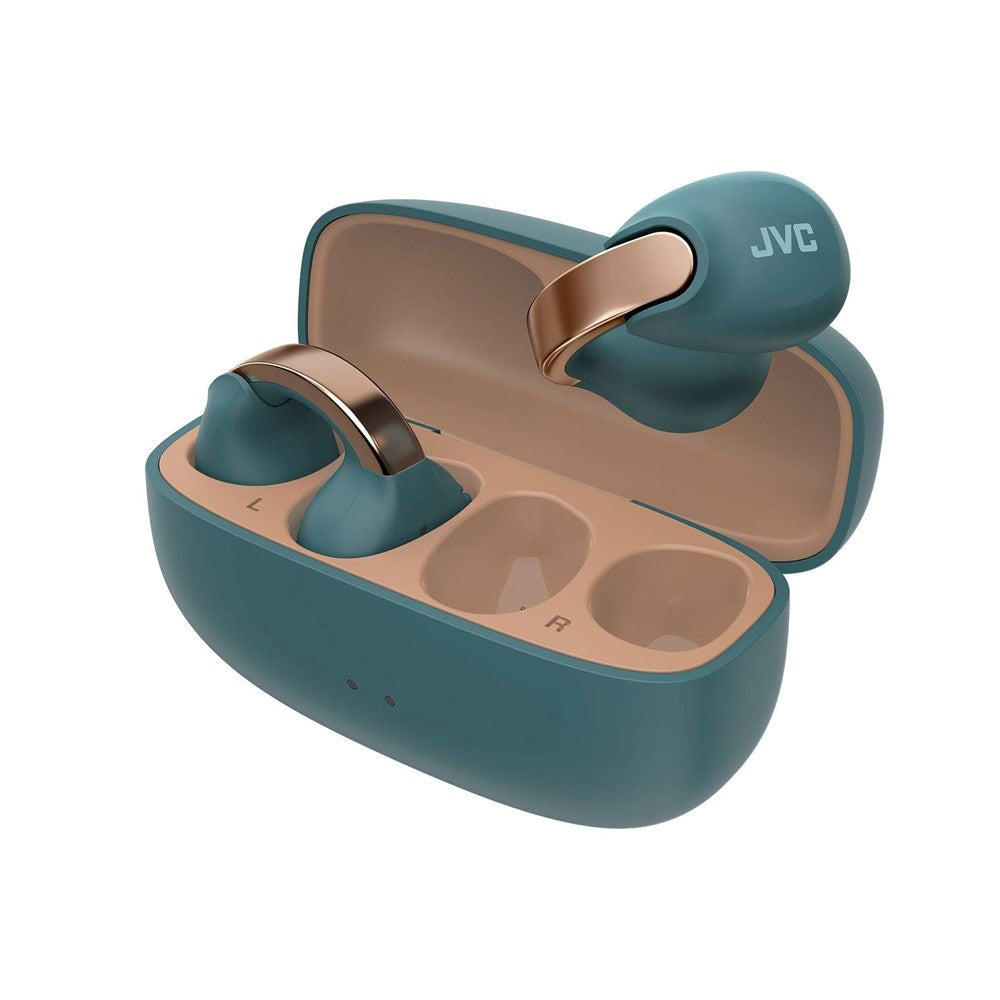 JVC Nearphones HA-NP1T True Wireless Open-Ear Cuff Hörlurar - Blå