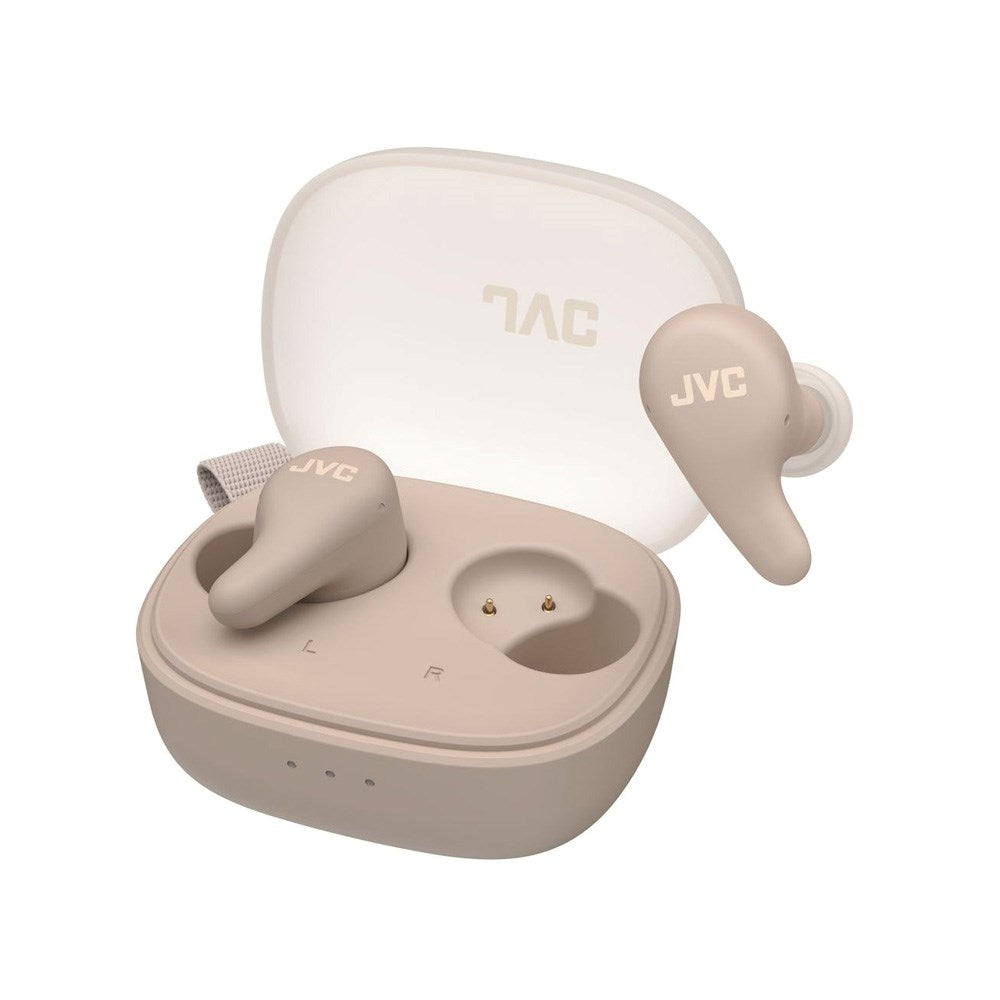 JVC Gumy HA-A23T True Wireless In-Ear Hörlurar - Active Noise Cancelling - Beige
