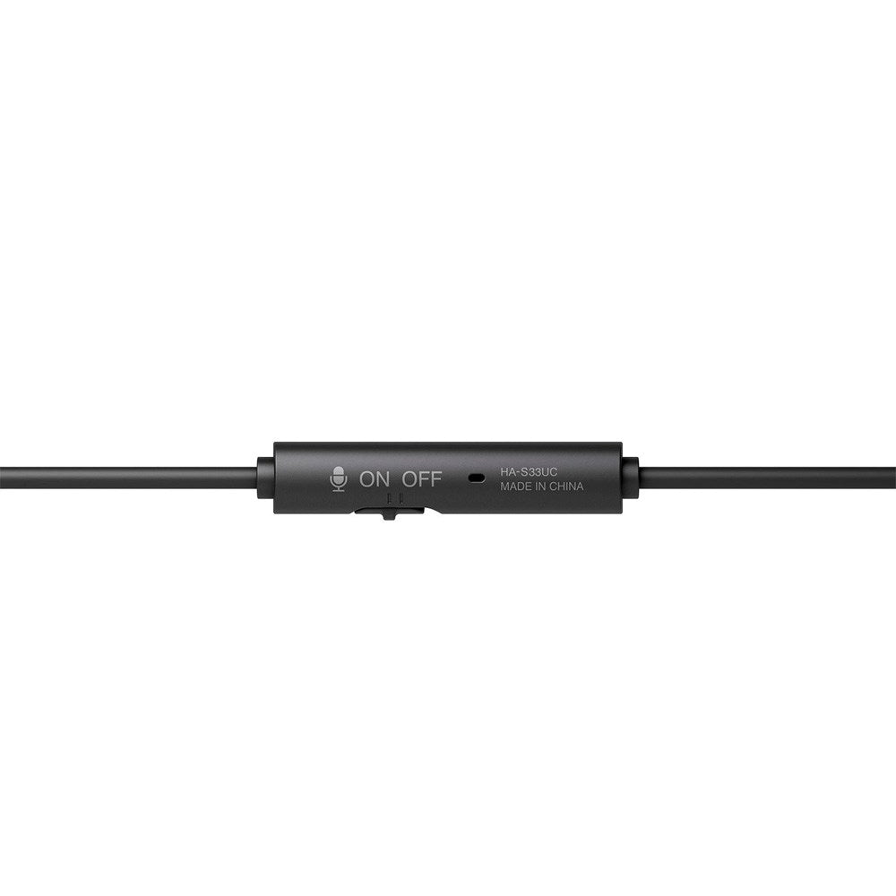 JVC HA-S33UC On-Ear Headset med sladd - Svart