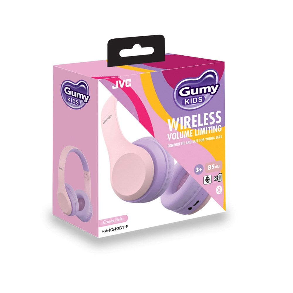 JVC Gumy Kids True Wireless Hörlurar – Candy Pink