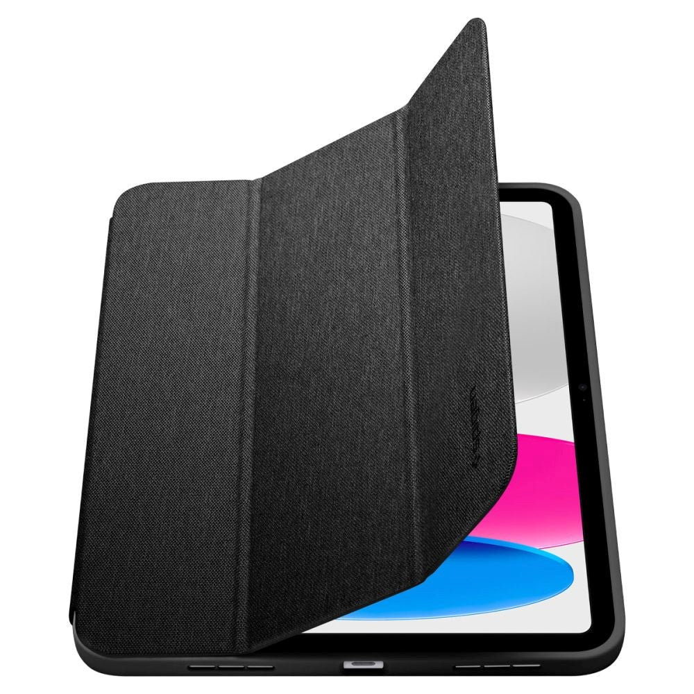 iPad 11" (2025) / iPad 10.9" (2024/2022) Spigen Urban Fit Fodral m. Pen Hållare - Svart