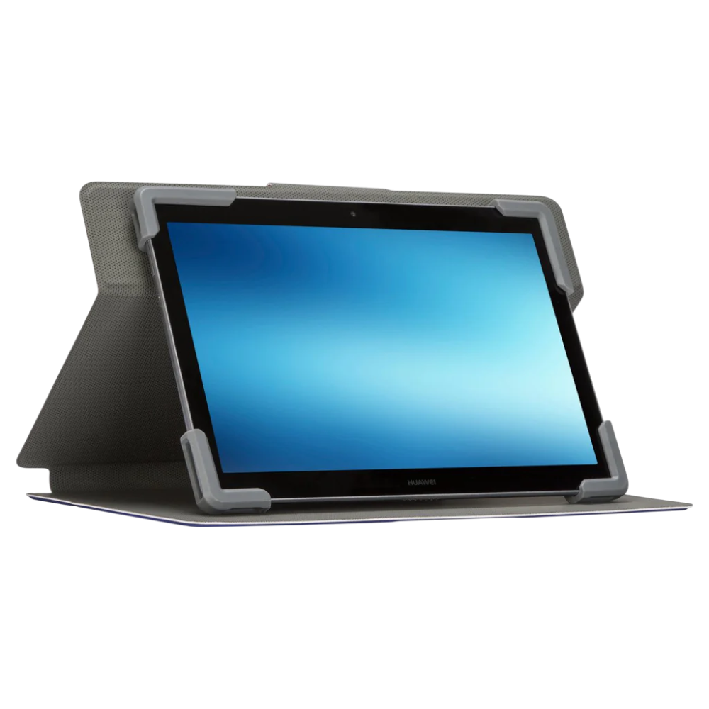 Universell Konstläder Fodral 9-10.9" Targus SafeFit m. Stativfunktion - Blå