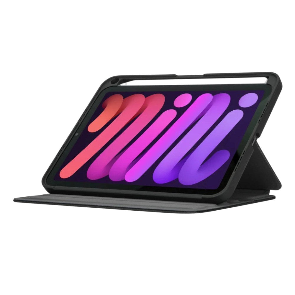 iPad Mini (2021) Targus Click-In Fodral m. Stativfunktion - Svart