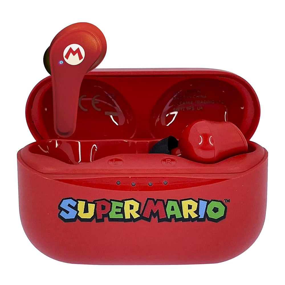Super Mario OTL In-Ear True Wireless Headset - Röd