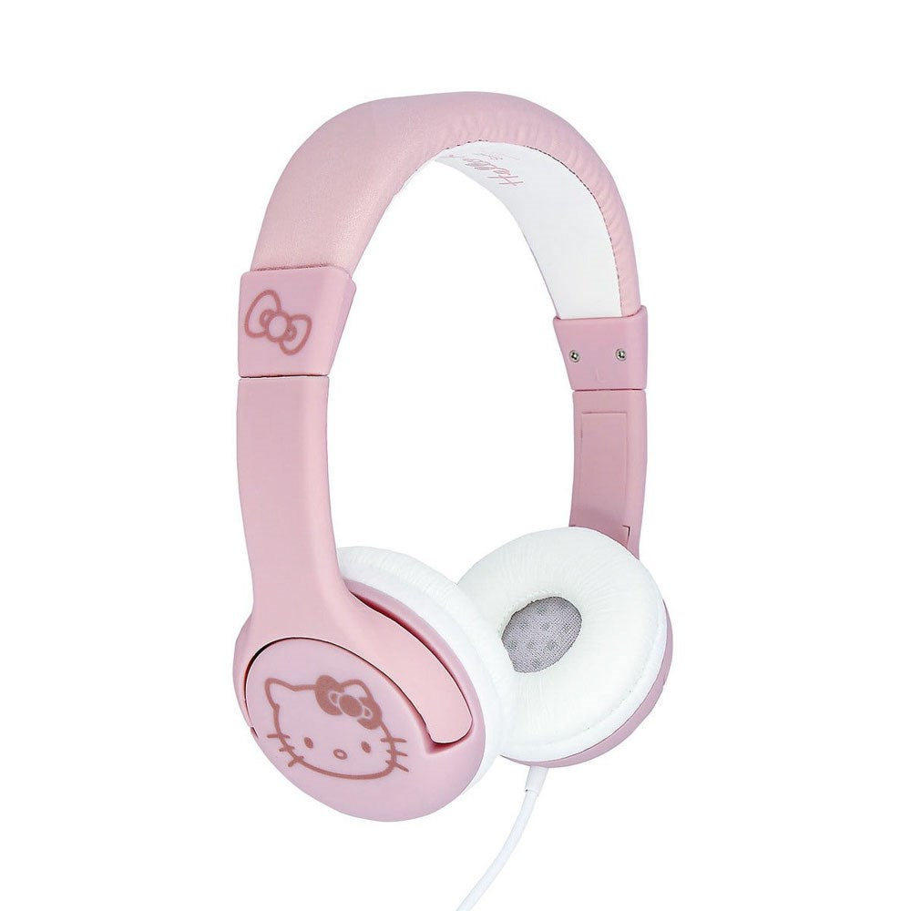 Hello Kitty OTL On-Ear Headset för Barn med Jack Kontakt - Max. 85dB - Rosa